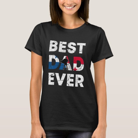 T-shirt Best Panamanian Dad Ever Panama Daddy Father s Day (Devant)