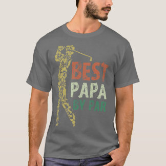 T-shirt Best Papa By Par Golf