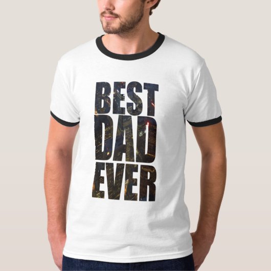 T-shirt Best Papa Ever, Cadeau de Fête des pères, cadeau d (Devant)