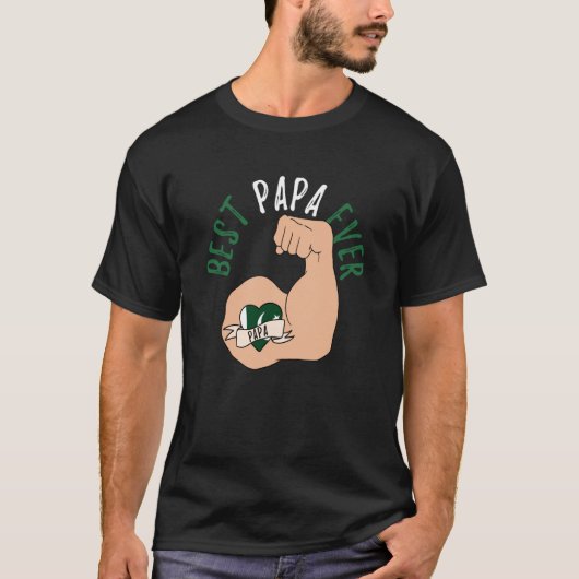 T-shirt Best Papa Ever Pakistani Dad Fathers Day (Devant)
