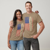 T-shirt Best Papa Ever US American Flag Gifts For Fathers  (Unisexe)