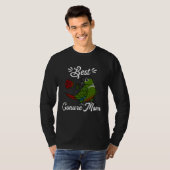 T-shirt Best Parrot Mom I Green Cheek Conure (Devant entier)