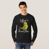 T-shirt Best Parrot Mom I Yellow Parrotlet (Devant entier)