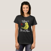 T-shirt Best Parrot Mom I Yellow Parrotlet (Devant entier)