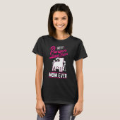 T-shirt Best Parson Russell Terrier Mom Ever (Devant entier)