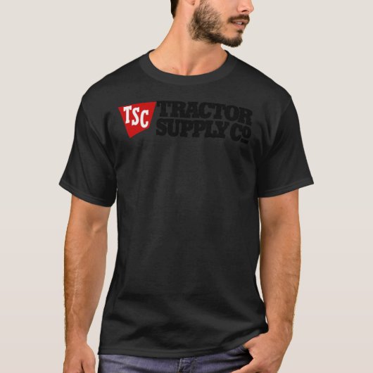 T-shirt BEST SELLER Tractor Supply TSC Logo Marchandises E (Devant)