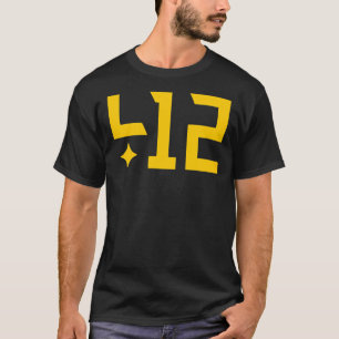 T-shirt Best Selling - 412 Pittsburgh Merchandise Essentia