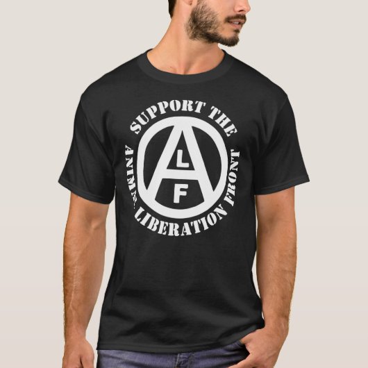 T-shirt Best Selling - Animal Liberation Front Merchandise (Devant)