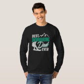 T-shirt Best Snowboarding Dad Ever Snowboard Snowboarder F (Devant entier)