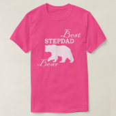 T-shirt Best Stepdad Bear (Design devant)