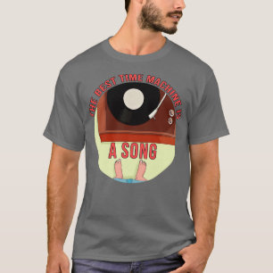 T-shirt Best Time Machine est une chanson