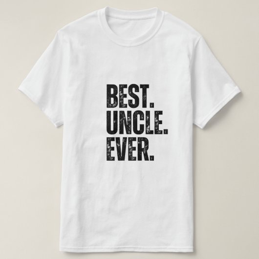 T-shirt Best Uncle Ever (Design devant)