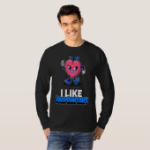 T-shirt Best Valentine I like your content Creators Valent (Devant entier)