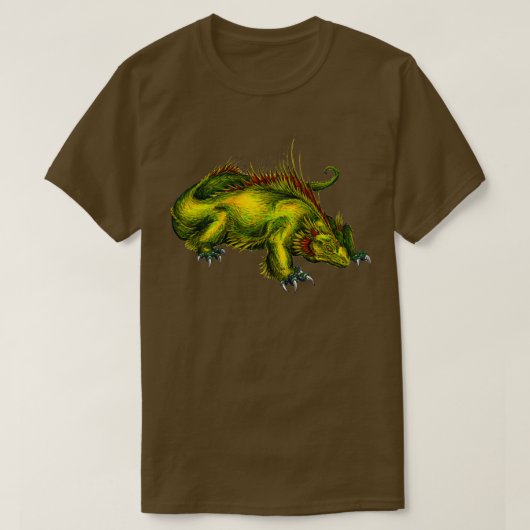 T-shirt Bestiaire 7 Le Kat Lizard (Design devant)