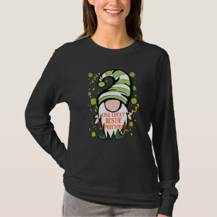 T-shirt Bestie Funny St Patrick S Day Lucky Gnome Family M