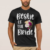 T-shirt Bestie Of The Bride, Mariage Best Friend Gift (Devant)