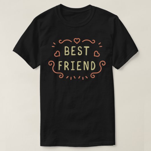 T-shirt Bestie Squad BFF meilleur ami pour l'amitié (Design devant)