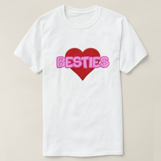 T-shirt besties 1 (Design devant)