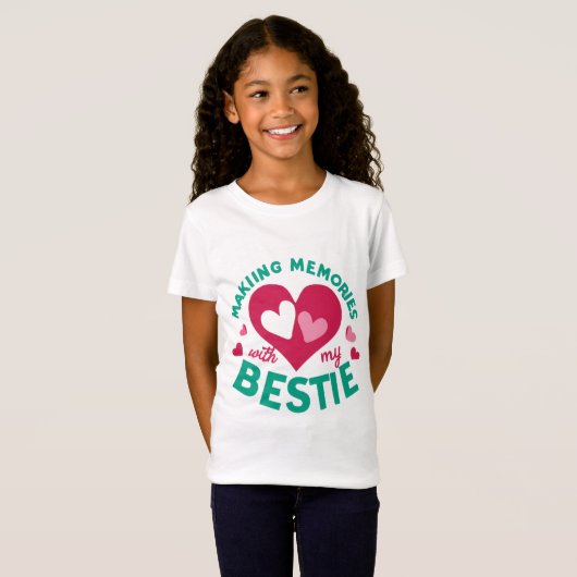 T-Shirt "Besties Forever Friendship Day Shirt" (Devant entier)