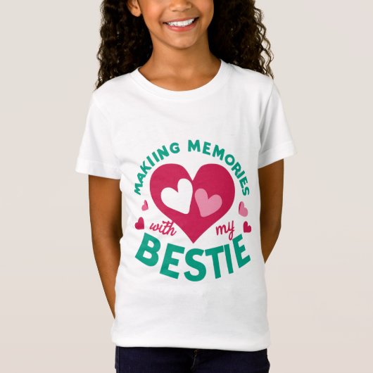T-Shirt "Besties Forever Friendship Day Shirt" (Devant)