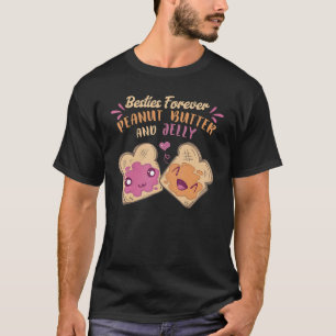 T-shirt Besties Pour Jamais Beurre D'Arachide Et Jelly 1
