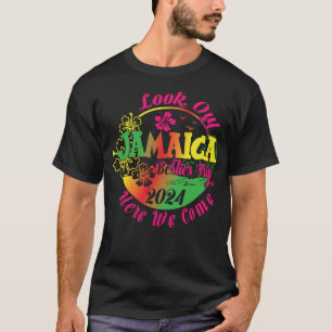 T-shirt Besties Vacation 2024 Jamaïque Ici Nous Venons Bes