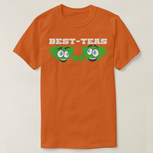 T-shirt BestTeas Pun Joke Drinker Coffee Cup (Design devant)