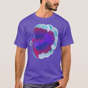 T-shirt Bêta bleu