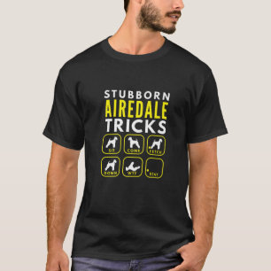 T-shirt Bête Airedale Tricks - Entraînement de chien