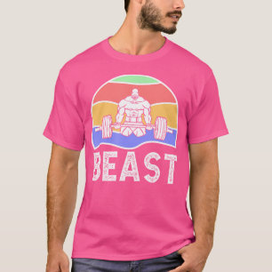 T-shirt Bête Cool Homme Gymnase Exercice Sport Muscle Lift