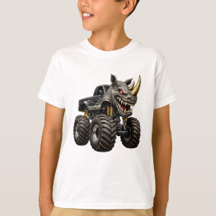 T-shirt Bête de camion monstre Rhino