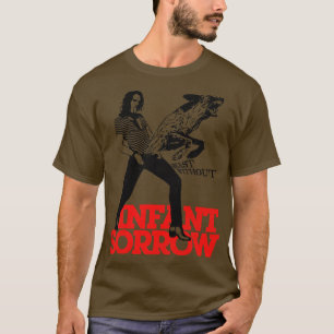 T-shirt Bête de tristesse de bébé sans