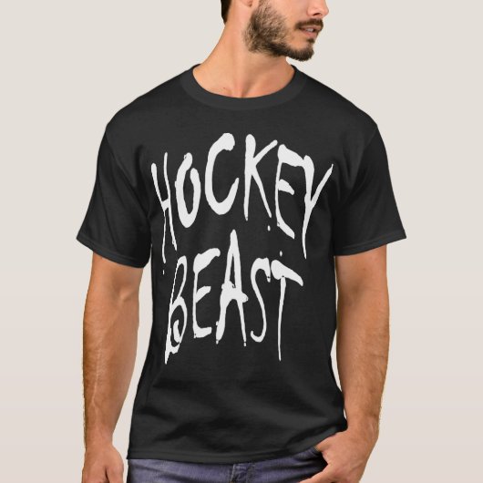 T-shirt Bête d'hockey (Devant)