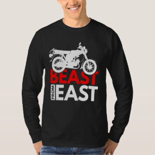T-shirt Bête Simmi S51 Moped De Moto Ddr Est