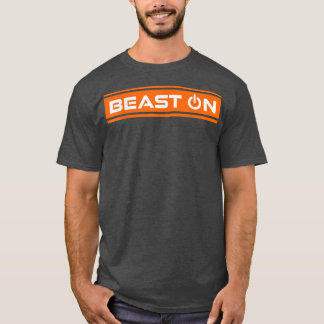 T-shirt Bête Sur Orange Gym Fitness Fitness Fitness Gym Gy