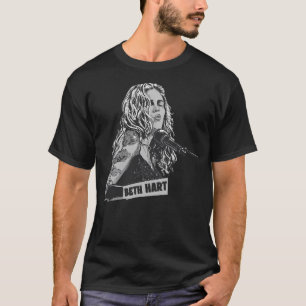 T-shirt Beth Hart Noir et blanc