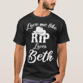 T-shirt Beth Rip de Yellowstone (Devant)