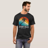 T-shirt Bethany Beach Delaware Plage Tropicale Palm Tree S (Devant entier)