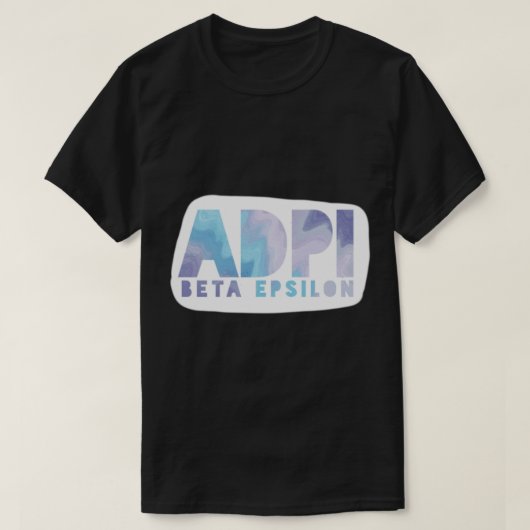 T-shirt Bethany épipen violet tourbillons (Design devant)