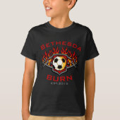 T-shirt Bethesda Burn (Devant)