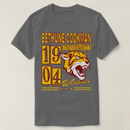 T-shirt Bethune 1904 Cookman Apparel 7 (Design devant)