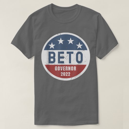 T-shirt Beto Orourke pour le gouverneur Teas 2022 (Design devant)