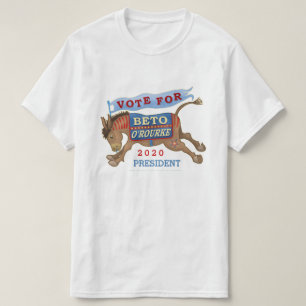T-shirt Beto O'Rourke pour le président démocrate Donkey 2