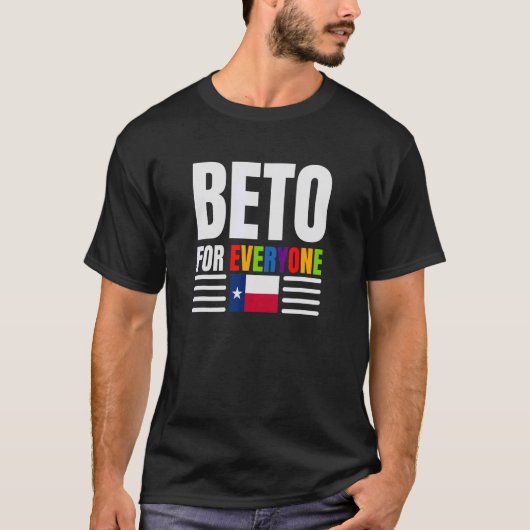 T-shirt Beto pour Gouverneur 2022 Texas beto pour tous (Devant)
