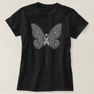 T-shirt Béton Cerveau Cancer Sensibilisation Espoir Pour U