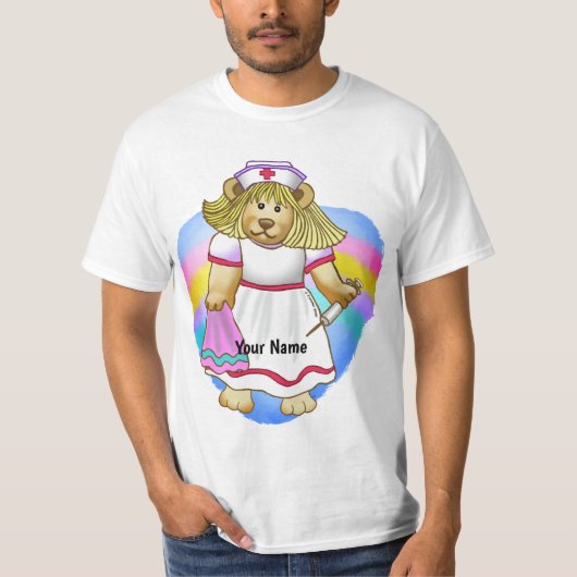 T-shirt Betsy Bear Infirmière (Devant)
