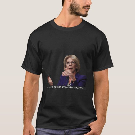 T-shirt Betsy DeVos (Devant)