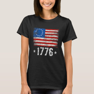 T-shirt Betsy Ross Chemise 4 juillet Drapeau Américain 177