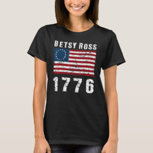 T-shirt Betsy Ross Drapeau Patriotique Perdue Betsy Ross F