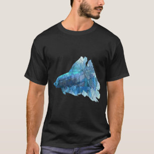 T-shirt Betta bleu